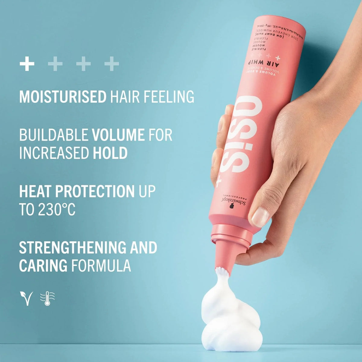 OSiS+ Air Whip 200ml